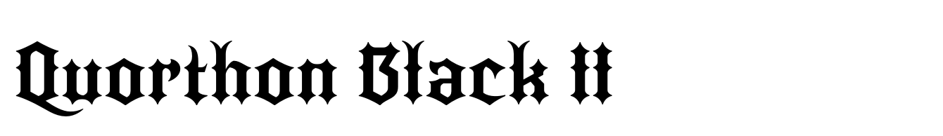 Quorthon Black II